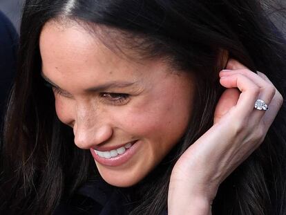 Meghan Markle, en su primer acto oficial.