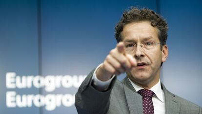 El presidente del Eurogrupo, Jeroen Dijsselbloem.