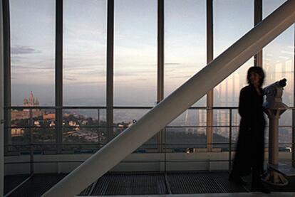 Mirador de la torre de Collserola, obra del arquitecto británico Norman Foster.
