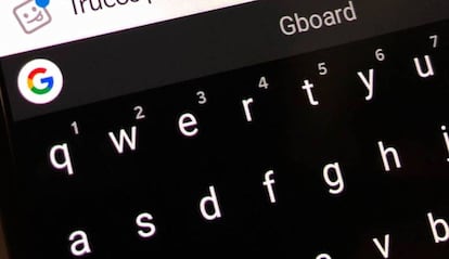 Gboard de Google en Androd.