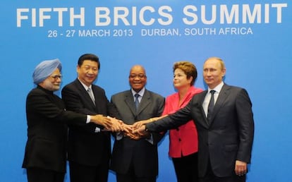 La &uacute;ltima cumbre de los BRICS se celebr&oacute; el a&ntilde;o pasado en Sud&aacute;frica.
