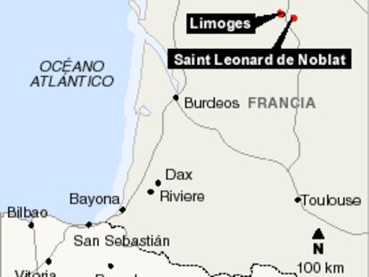 Localizador Limoges, Francia