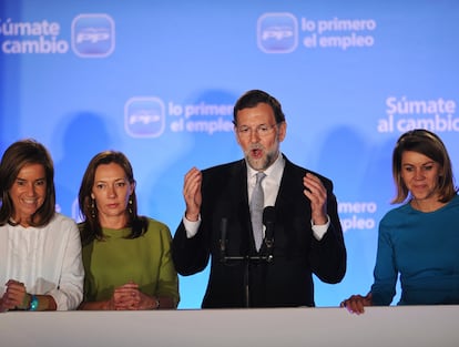 Mujeres de Rajoy