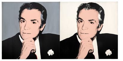 'Fernando Vijande', 1983, de Andy Warhol.
