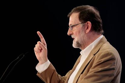 Mariano Rajoy, presidente del Gobierno. 