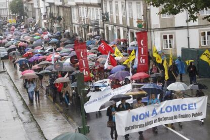 Manifestaci&oacute;n de Santiago 