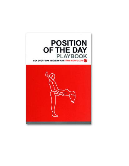 Un buen antdoto a la monotona en la cama puede ser 'Position of the day'. Y un buen plan para San Valentn, probar cualquiera de las posturas al azar. Disponible en Urban Outfitters. (c.p.v.)