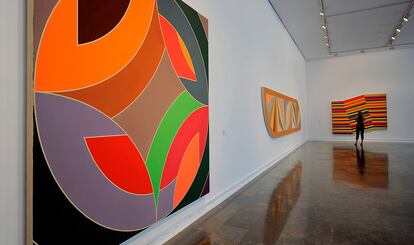 Frank Stella exhibition at the IVAM in 2012.