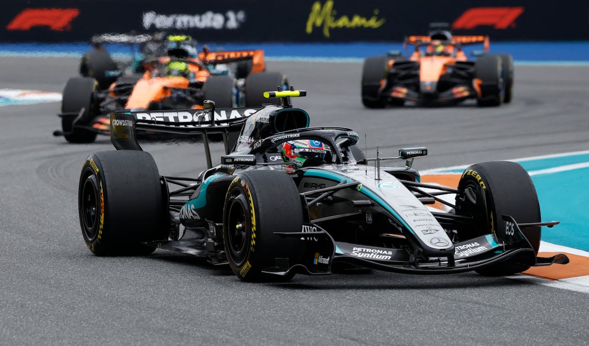 Antonelli encadena su tercer triunfo en Miami y McLaren deja señales claras de recuperación