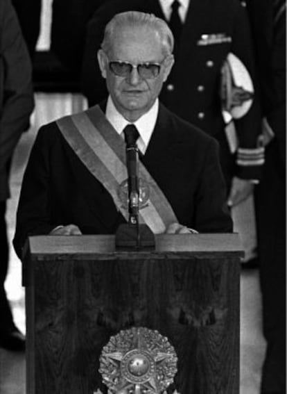 El general Ernesto Geisel, expresidente de Brasil y el responsable por iniciar la apertura pol&iacute;tica del pa&iacute;s.