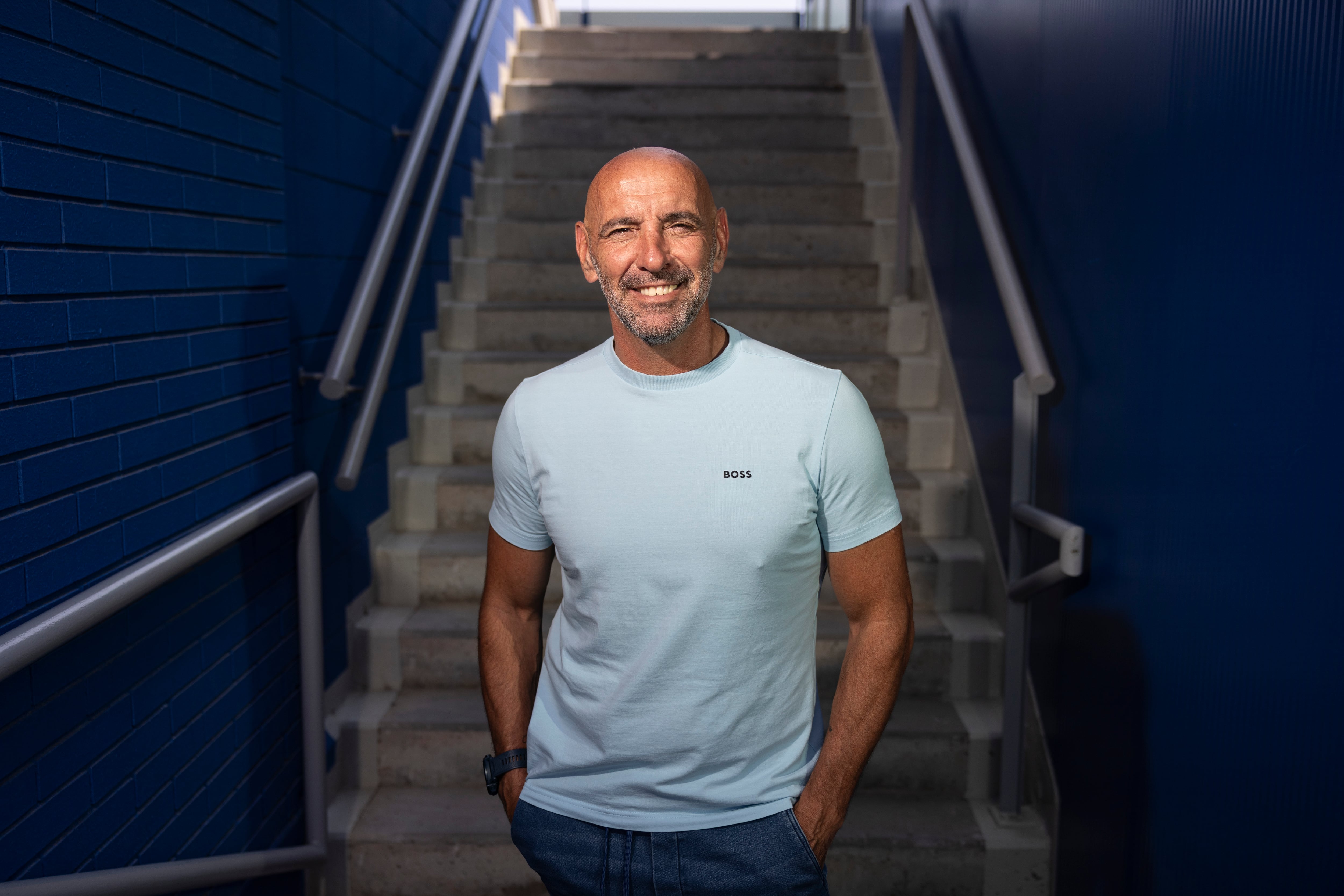 Monhi, en la ciudad deportiva del Espanyol.