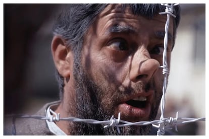 Jerry Lewis in a scene from 'The Day the Clown Cried', which is included in the documentary.