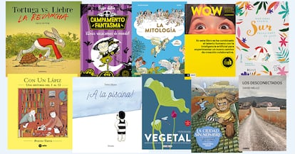 Recomendación de 10 títulos de literatura infantil y juvenil para menores entre los 3 y 16 años.