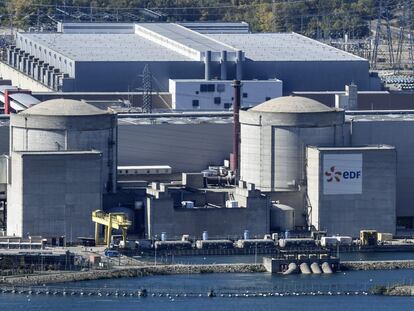 La central nuclear francesa Tricastin, a mediados de octubre.