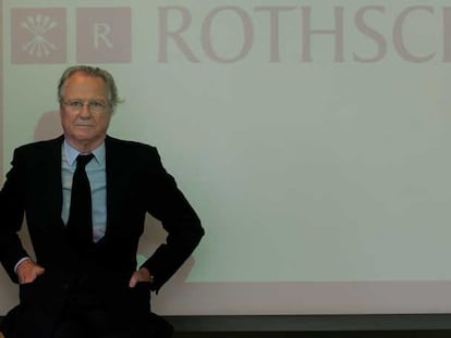 Eric de Rothschild, uno de los miembros más destacados de la familia.