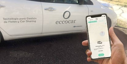 Eccocar cuenta con una plataforma de carsharing para gestión de flotas.