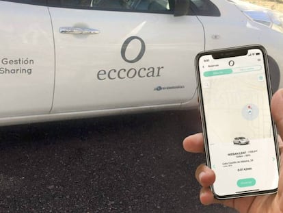 Eccocar cuenta con una plataforma de carsharing para gestión de flotas.