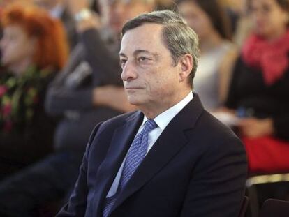 El presidente del Banco Central Europeo (BCE), Mario Draghi.