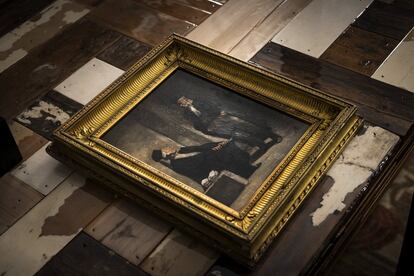 ‘Conversación de abogados’, de Honore Daumier