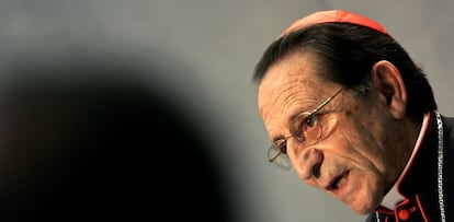 Spanish cardinal Juli&aacute;n Herranz