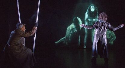 Un momento de la obra 'Macbeth', de Ur Teatro.