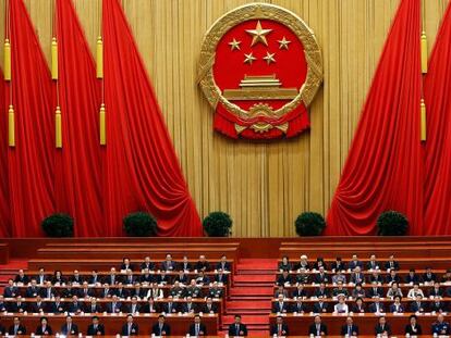Sesión plenaria de la Asamblea Popular Nacional en marzo del año pasado en Pekín.