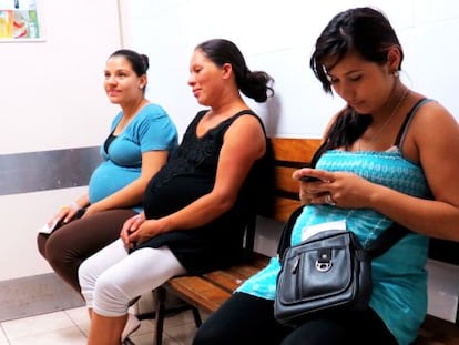 Mujeres embarazadas en Nicaragua.