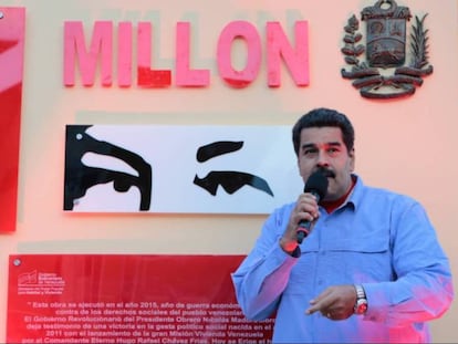 O presidente da Venezuela, Nicolás Maduro.