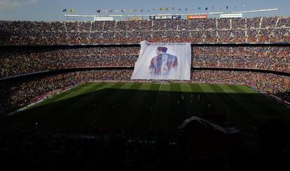 Vista general del Camp Nou.