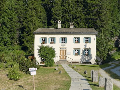 Fachada principal de la Nietzsche Haus.