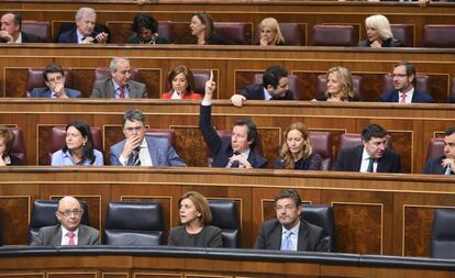 Pleno del Congreso de los Diputados, este martes. 