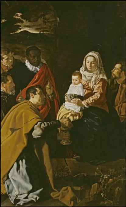 'Adoración de los Reyes Magos' de Velázquez.