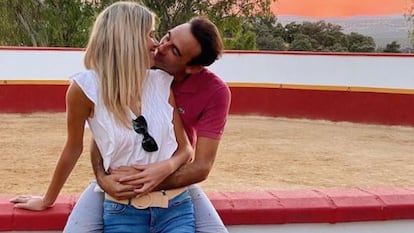 Enrique Ponce y Ana Soria en una imagen del Instagram de la joven.