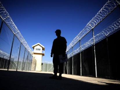 La c&aacute;rcel de la base de Bagram, en una foto de archivo de 2009.