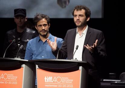 Gael García Bernal y Jonás Cuarón.