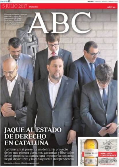 Portada de l''ABC'.