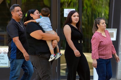 Relatives of victims of the El Paso Walmart mass shooting