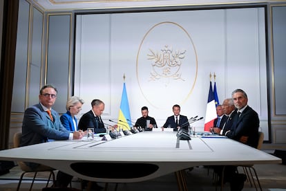 General view of the meeting, this Thursday.