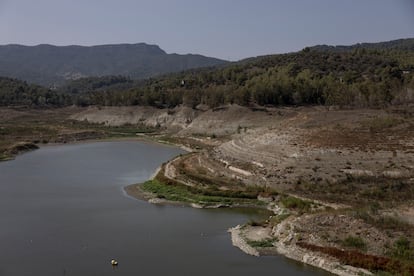 Una imagen, este agosto, del pantano de Riudecanyes (Tarragona).