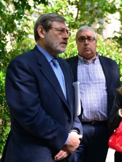 Lissavetzky, durante una visita esta mañana al centro municipal de Montesa, en el distrito de Salamanca.