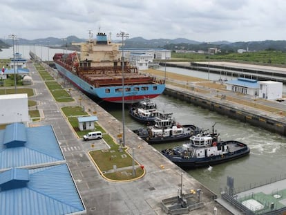 Los grandes barcos con gas licuado y el triple de contenedores ya pueden transitar por el Canal. 