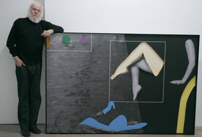 John Baldessari, fotografiado en 2008 en Madrid.