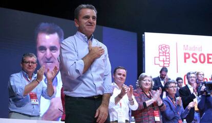 Jos&eacute; Manuel Franco, el pasado octubre en el congreso del PSOE de Madrid.