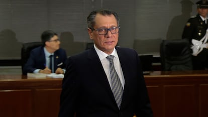  Jorge Glas en la Suprema Corte de Justicia de Quito el 23 de mayo de 2018. 