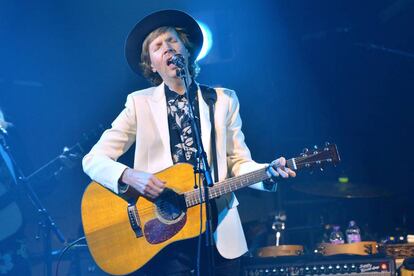 Beck durante un concierto en Londres el pasado 12 de octubre.