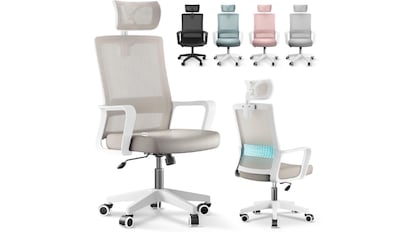 Esta silla ergonómica de Amazon está disponible en 4 colores.