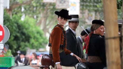 Famosos en la Feria de Abril