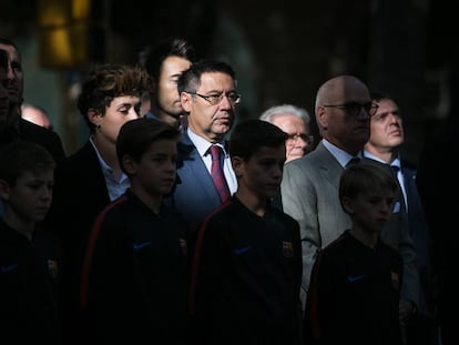 El expresidente del Futbol Club Barcelona Josep Maria Bartomeu, en una fotografía de archivo.