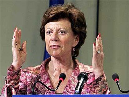 La comisaria de Competencia, Neelie Kroes.