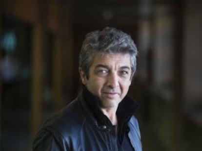 Ricardo Darín, retratado en la redacción de EL PAÍS.